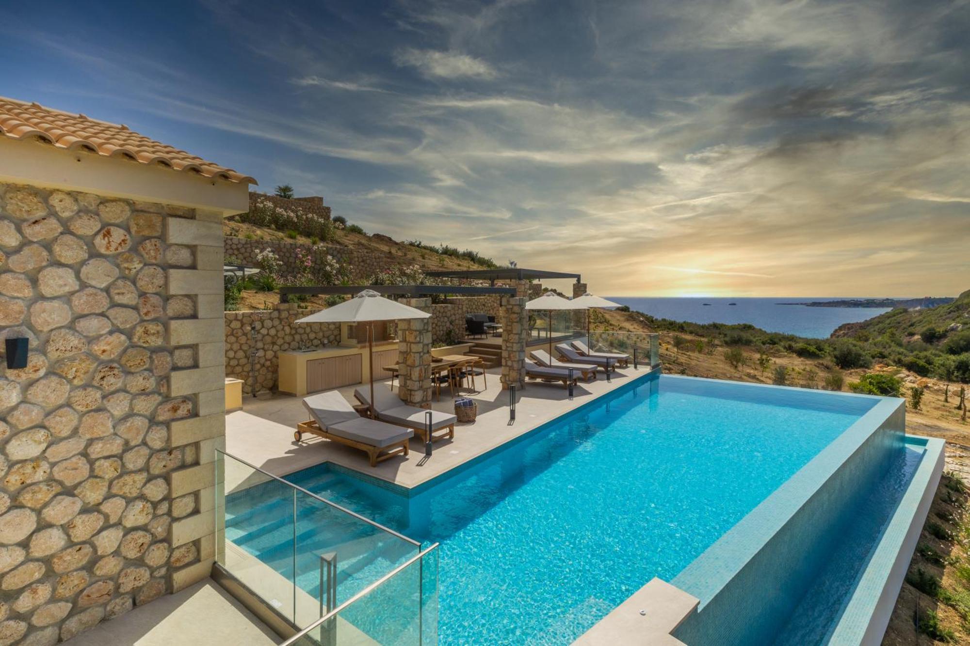 Zeus Luxury Villas - Villa Ermis Klísmata Екстериор снимка